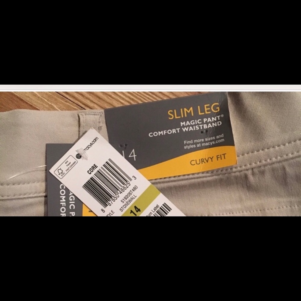 JM collection curvy fit pants size14 NWT